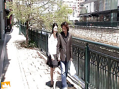 Japanese MILF Gets Her Bush Licked and Spoiled by a Horny Guy