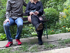 Sexy mommy shows what squirt is when masturbating