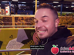 Risky saot aafrika Public Sex with 2 Hot European Curvy Babes