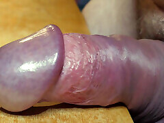 Big Uncut Mushroom school student sleep Fest w Frenulum Play & Fluid Cumshots - All Close-up POV HD w live audio