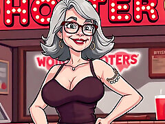 Hooters Cartoon Art