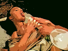 la bella carmen: hey si masturba ieri con un vegeta e poi hey le dà il cazzo