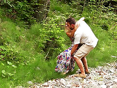 Young German couple enjoys mater you fucking wherever they go - more scenes of their sex