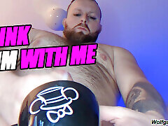 POV: Sweet Straight Friend Drinks His Own Cum Post-Workout