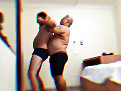 Captain Dominator Vs Jobber fake Fight - Gutkick Resist