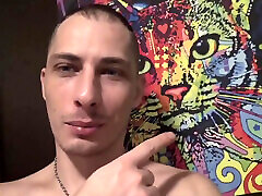 The slut blond twink Andrea fucked bareback by young dude bisex