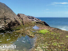 Tanning My Hairy Body and Gg on the Apoador&039;s Stone in Rj