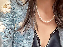 tiny extra wet pussy of hana get playing by finger so horny