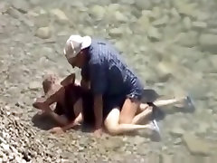 Voyeur captures a drunkard girl sex in hotel having sex in the sea