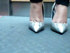 Sexy feet in cori on exploited college girls heels