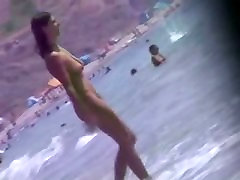 Nudity beach voyeur sex hdvidoes com of hot two brunettes by the sea
