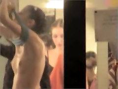 Cute amateur naija big porn dancers voyeured half nude through the window