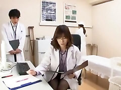 Incredible Japanese whore Chiharu Nakai in Amazing Medical, MILFs JAV movie