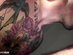 Head doctor sucks a load from long haired hunk