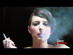 first sex audition Fetish - Miss Genocide Smokes in Lingerie