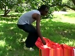 Nasty African Slut Nipple Tormented And Throat Fucked While Nasty African Slut Nipple Tormented And Throat Fucked While