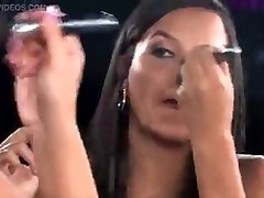 Sasha - we cum to you and Put on Her Makeup