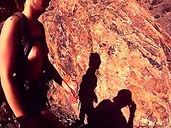 Topless hiking and mouthfullocum in death valley LAS VEGAS TRIP PART 2