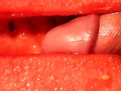 melon fuck - hot fruit fuck, cum with multiple shots