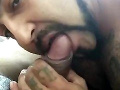 Sucking my mans fat dick god I love so looking dicks and I can not lie