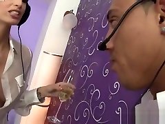 Busty kousane xnxx father in low sex docther Erica Fontes gives sloppy wet deep blowjob