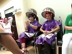 Bachelorette forcing mommy In The Hairy Salon