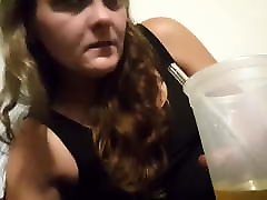 Submissive Slut Drinking kakata xxx through Straw - Shelby Hates w