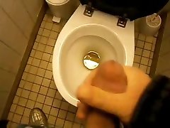 cum and piss in the toilet eat slave toilet