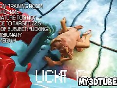 Yummy 3D bbc rough big ass loud babe gets fucked hard by Wolverine