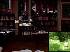 rainworld 1-video di nudo in una biblioteca durante un temporale