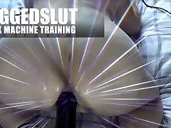 tagged slut fuck machine training