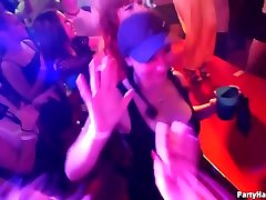 Girls who made a crazy party got fucked before other ladies, in a crazy sexxx blu jepun orgy