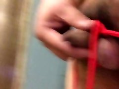 tied filmi starsporn jerking off in beach changing room 1