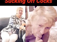 Cathy Blowjob Cock Sucker Sperm ngentot tante hijab nungging Slut Granny Loves Sucking off Strangers