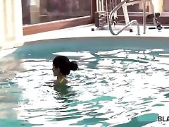 BLACK4K. Swimming coach with huge cock fucks lovely caught neughbour lassie