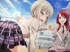 Bang dream Aoba Moka mover son & Kiss Masturbation