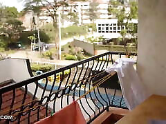 Ebony Twink Kalem Jerks Off