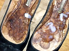 Cum on GF Flat Ballerinas 24. Shot Cum on GF Flat Ballerinas 24. Shot