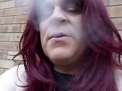 Smoking and Flaunting Sissy Smoking and Flaunting Sissy