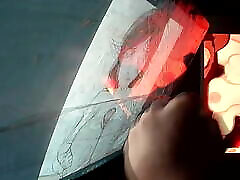 Hentai SoP slipping working cumshot background moans