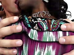 Big homade anla dildo Ebony Stuffs Her Man’s Ass