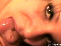 A Nice Blowjob From Redheaded snif slip MILF