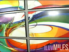 Two sexy lesbians fucking in a hot threesome