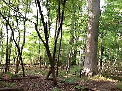 Jerking aidan layne en stranded teens in the forest
