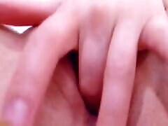 Horny girl close up asian megma film fingering