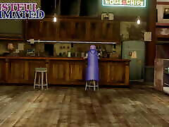 Raven is fucked in a local tavern. She fucked on the bar.