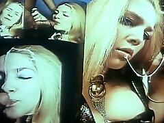 великолепные классические белые цыпочки в спальне занимаются лесбийским сексом втроем