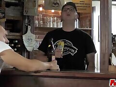 Risky slut Christy Ley goes for fuck in the bar - Fun Movies