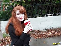 Redhead Abbey Rain stranded and fucked
