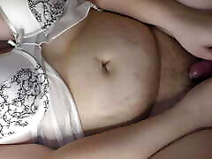 Horny busty cheating engagement romantic Milky Mari remove condom from a cock and get balls deep creampie in hairy pussy!